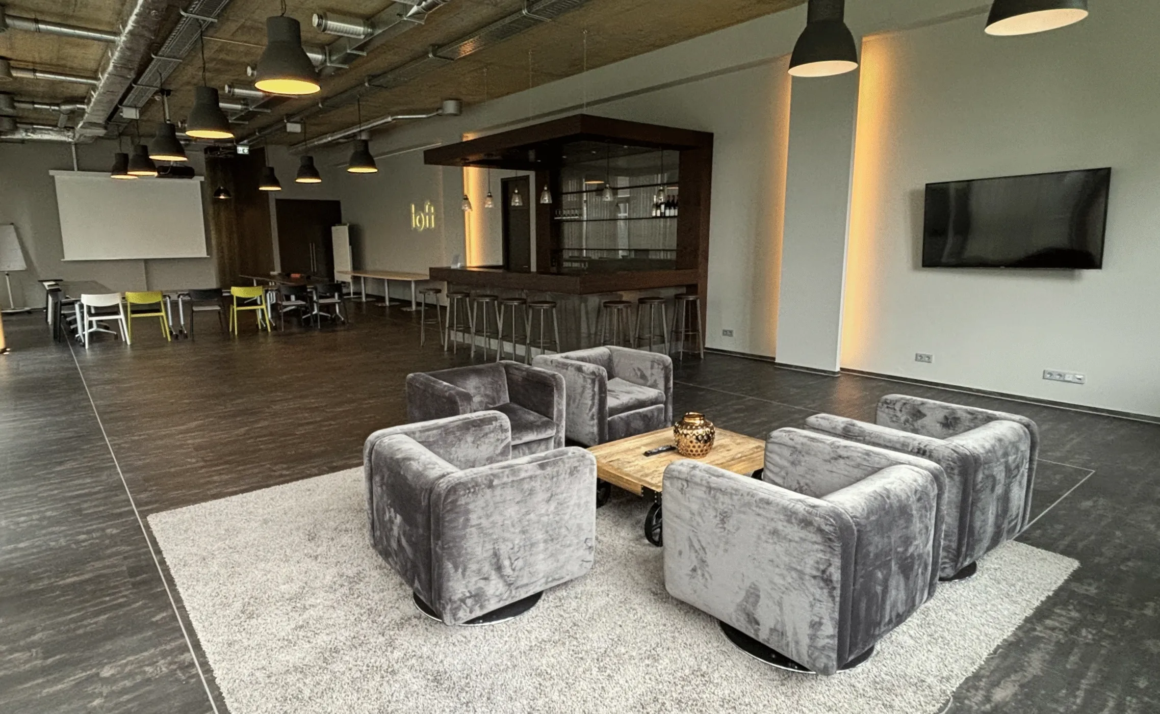 Ansicht loft Sitzgruppe